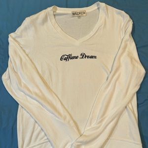 Caffeine “caffiene” Dream Wildfox top